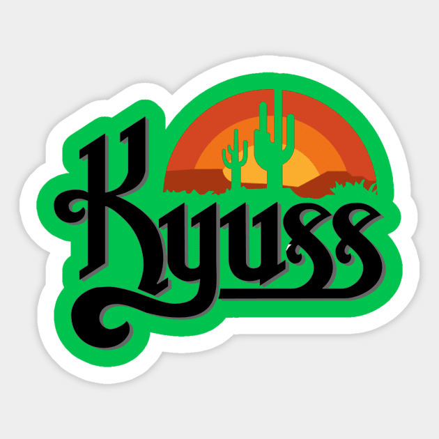 Kyuss Band Sticker by yuanfaizal